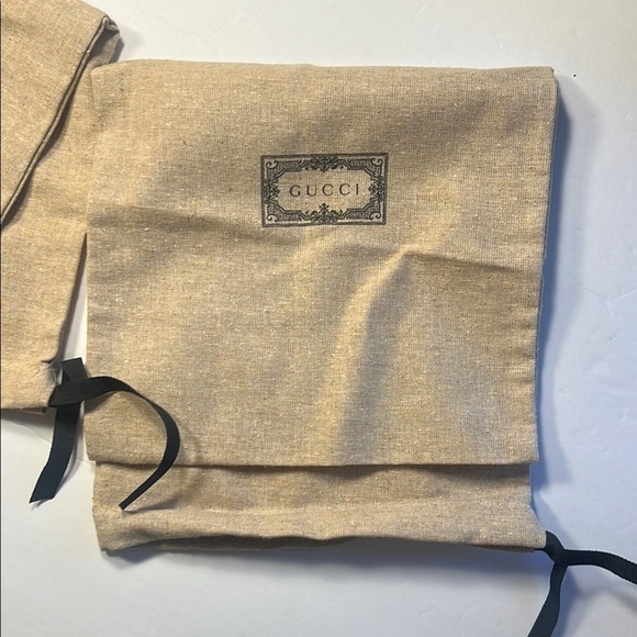 Gucci Beige Dust Bags Set of Two - Picture 8 of 14